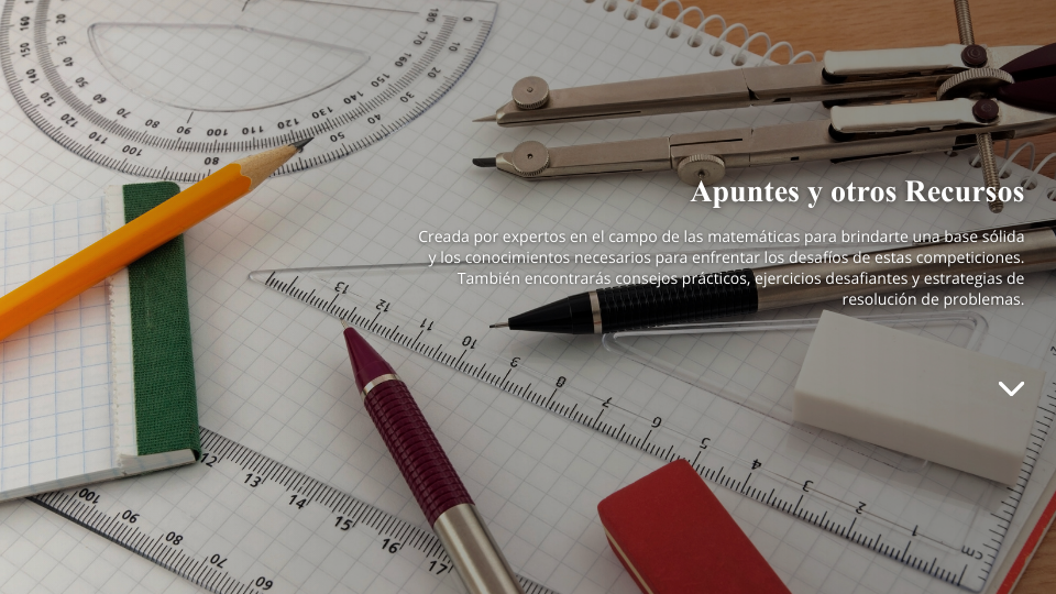 Imagen de útiles de geometría sobre una mesa